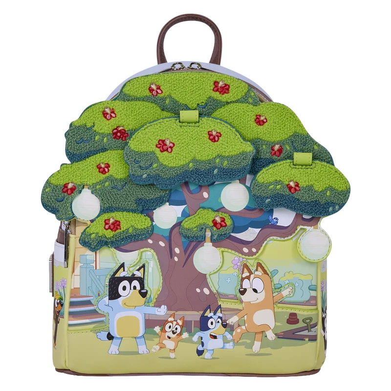 Bluey's Backyard Light-Up Mini Backpack