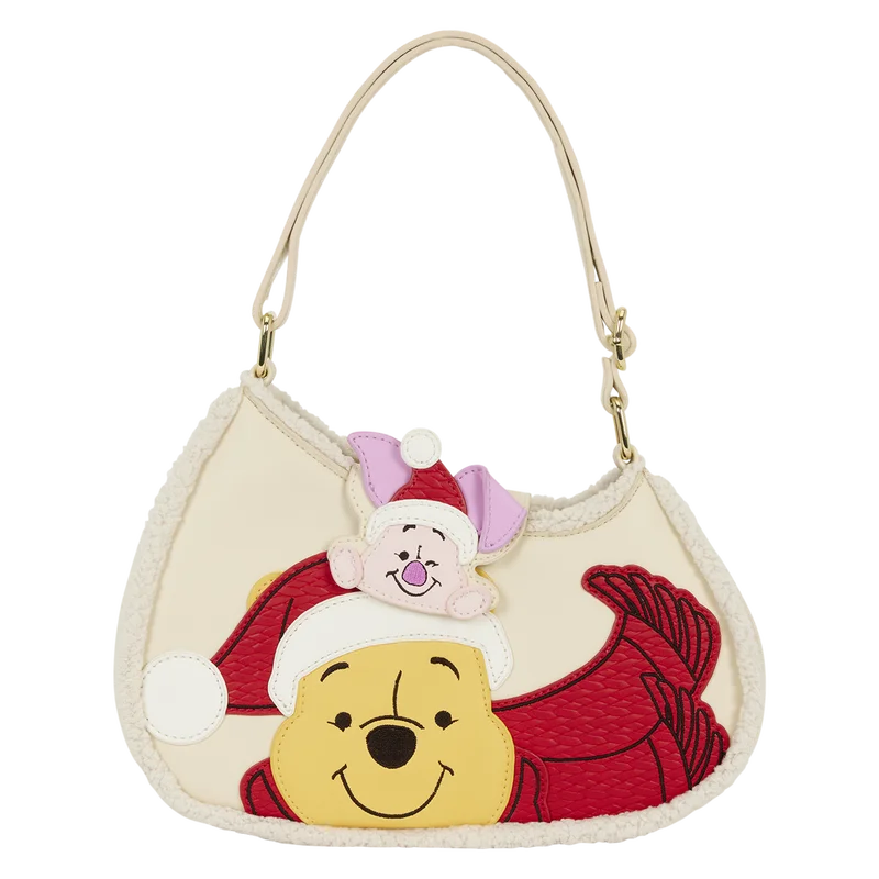 Winnie the Pooh and Piglet Holiday Crossbody Bag