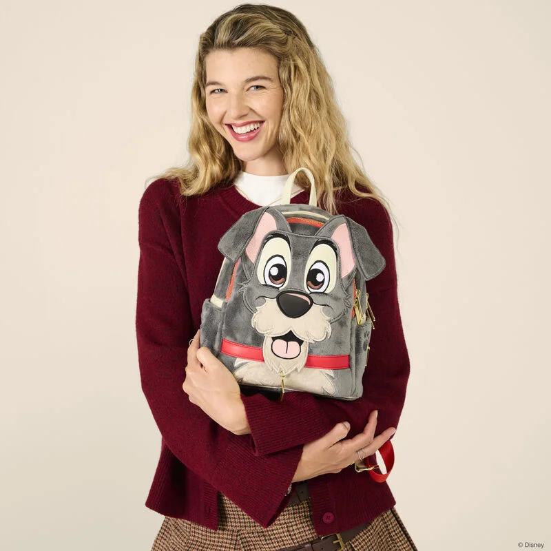 Alternative view of Lady and the Tramp Plush Cosplay Mini Backpack